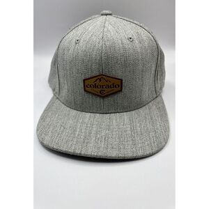 Colorado Limber Grove Flexfit One Ten 110  Tech Gray Hat Yupoong Cap Snapback